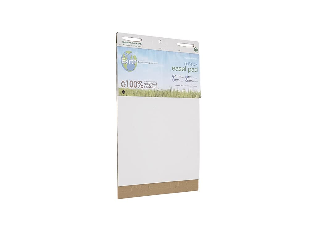 Self-Stick Easel Pad 30" x 25" 2 Pack White L4491