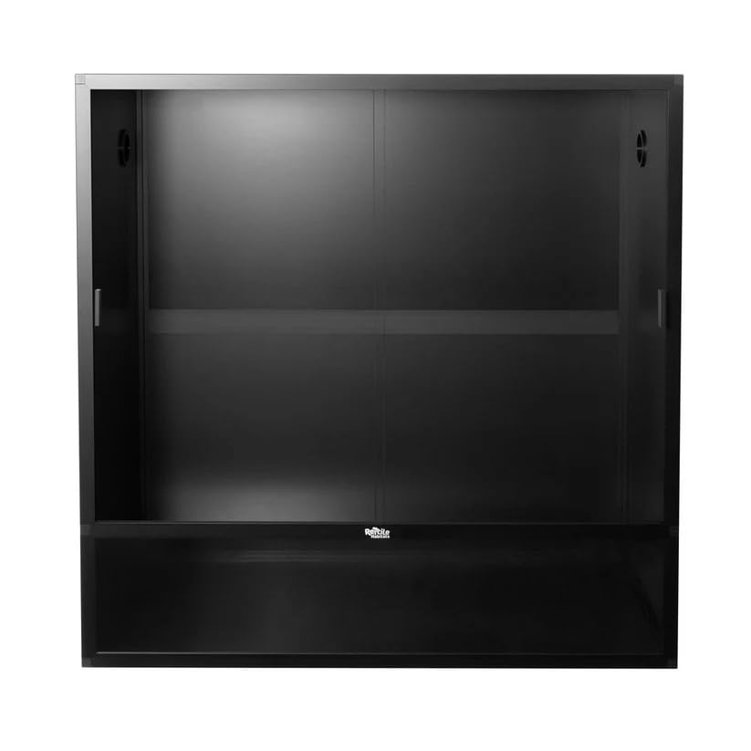 48x24x48 Reptile Enclosure PVC Panels Glass Doors Q7113