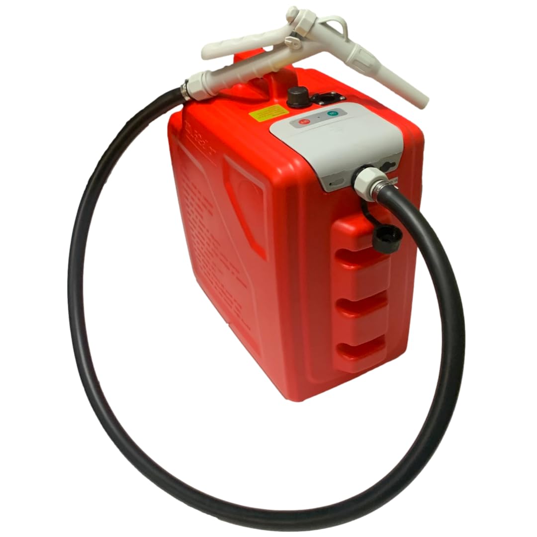 Fuel Transfer Pump with 5-Gallon Gas Can S73062