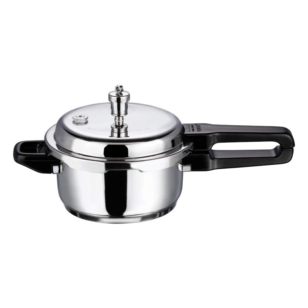Stainless Steel Pressure Cooker, Outer Lid, 2 Litre K42937