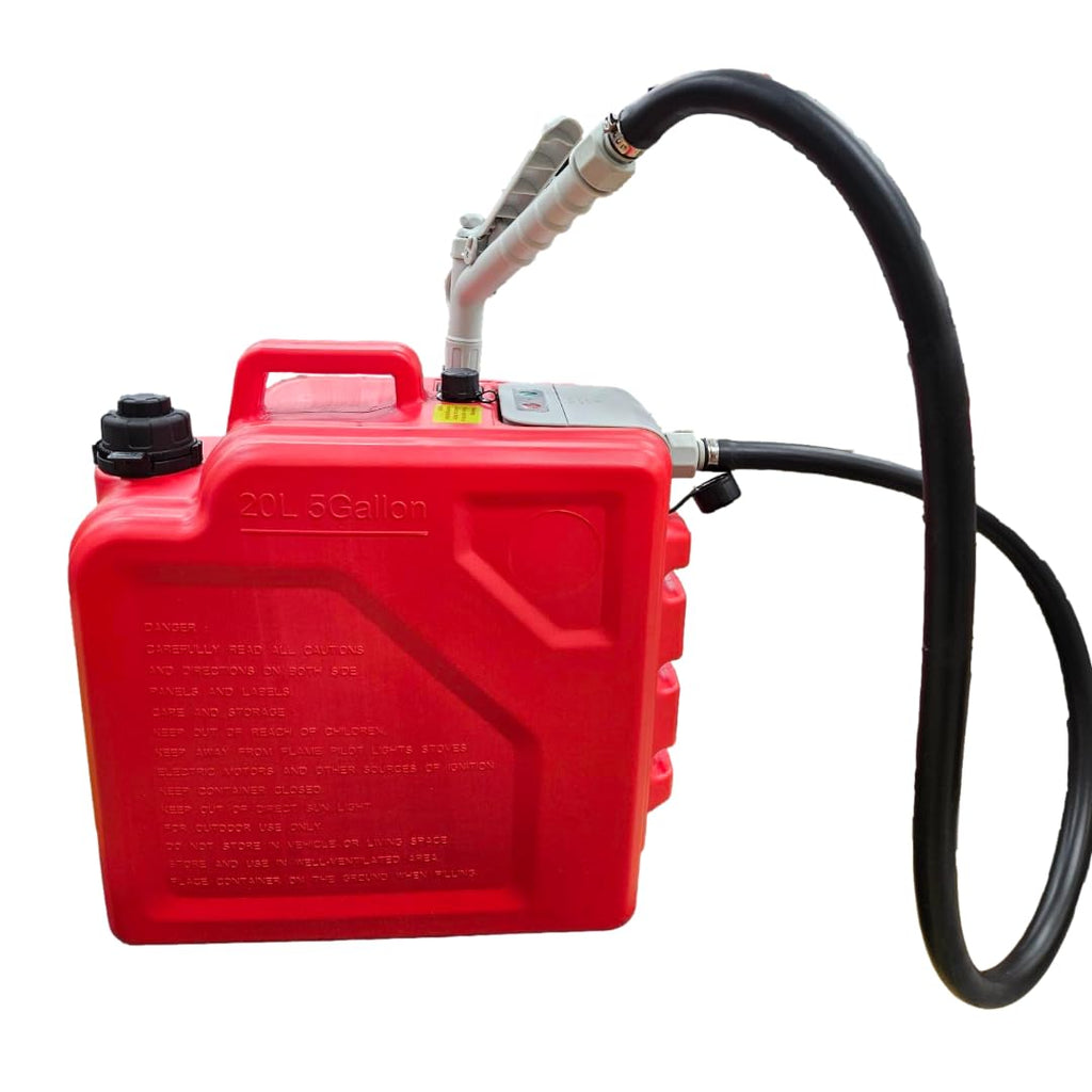 Fuel Transfer Pump with 5-Gallon Gas Can S73062