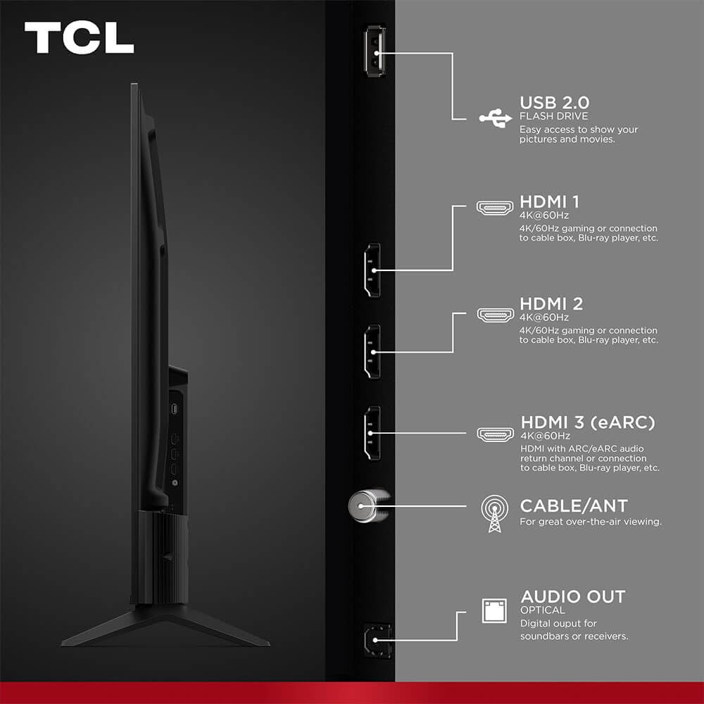 50" 4K UHD HDR LED Smart TV T786765