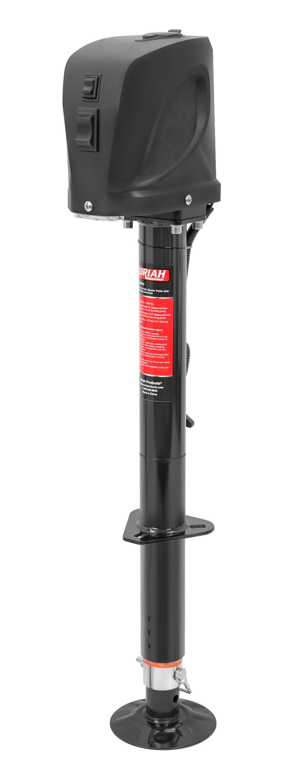 12V 5000 Lbs Electric Trailer Jack T604468