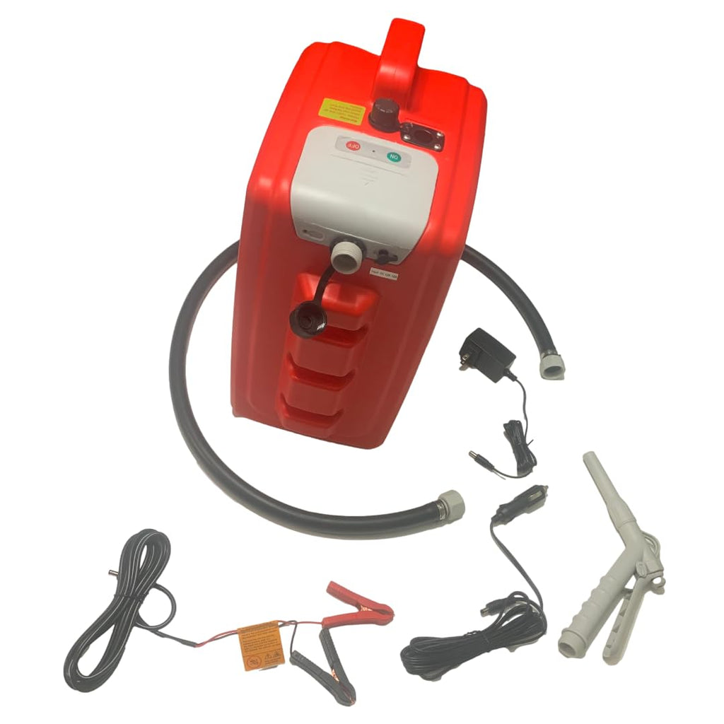 Fuel Transfer Pump with 5-Gallon Gas Can S73062