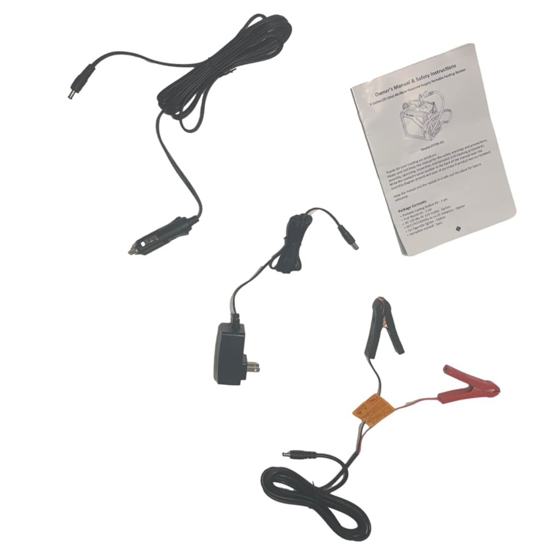 Fuel Transfer Pump with 5-Gallon Gas Can S73062