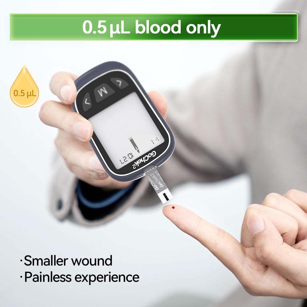 Blood Glucose Monitor Kit 100 Strips & Lancets W32271