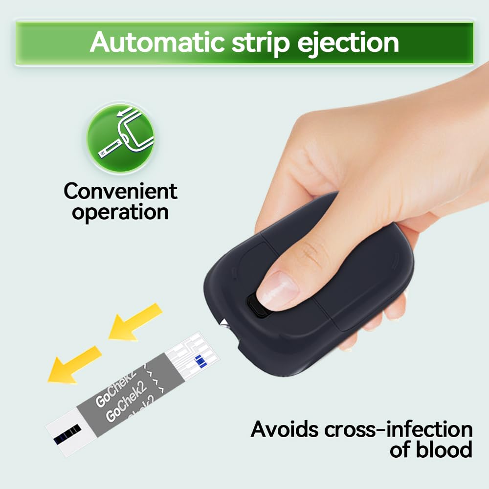 Blood Glucose Monitor Kit 100 Strips & Lancets W32271