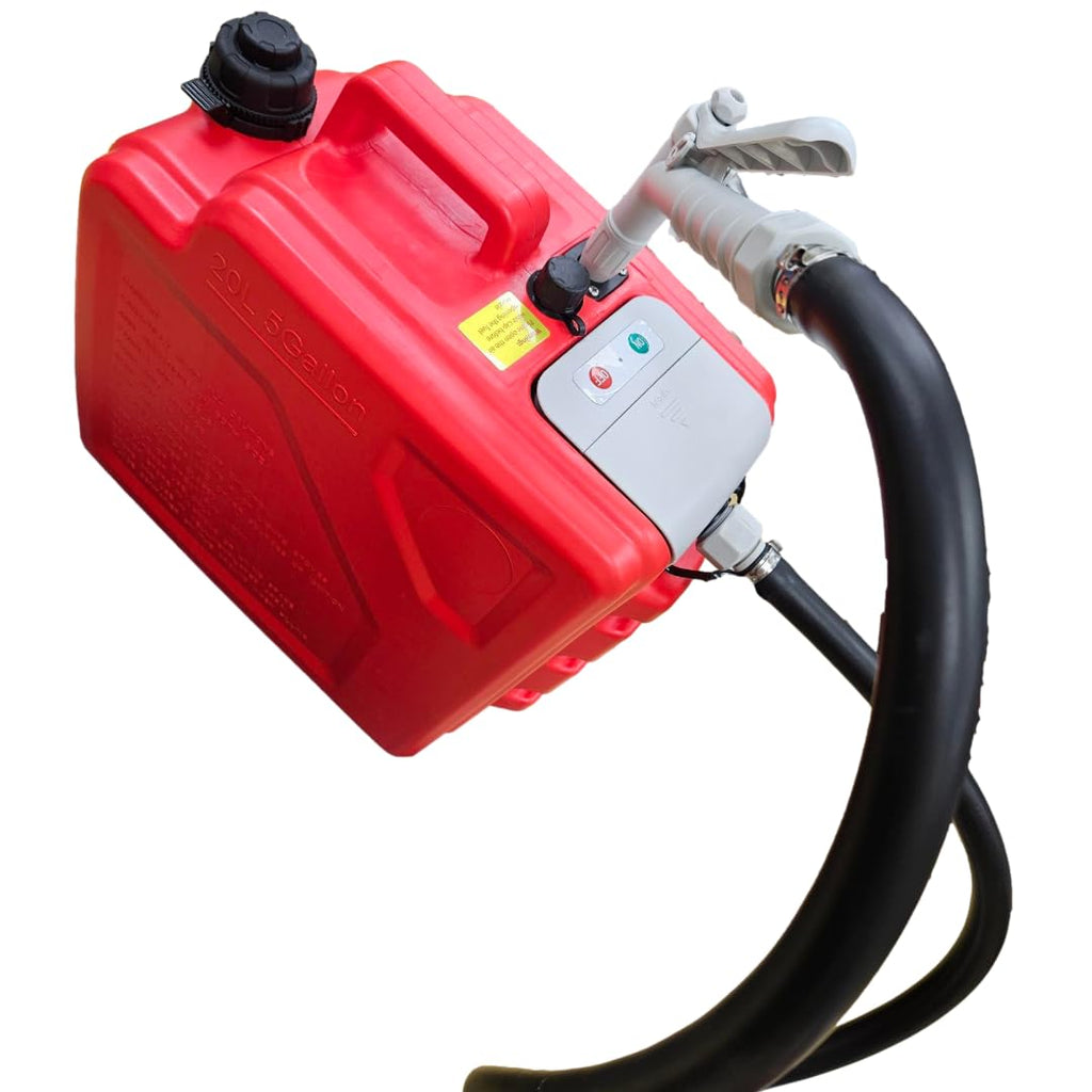 Fuel Transfer Pump with 5-Gallon Gas Can S73062