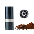 Black Manual Coffee Grinder, Stainless Steel Conical Burr A393