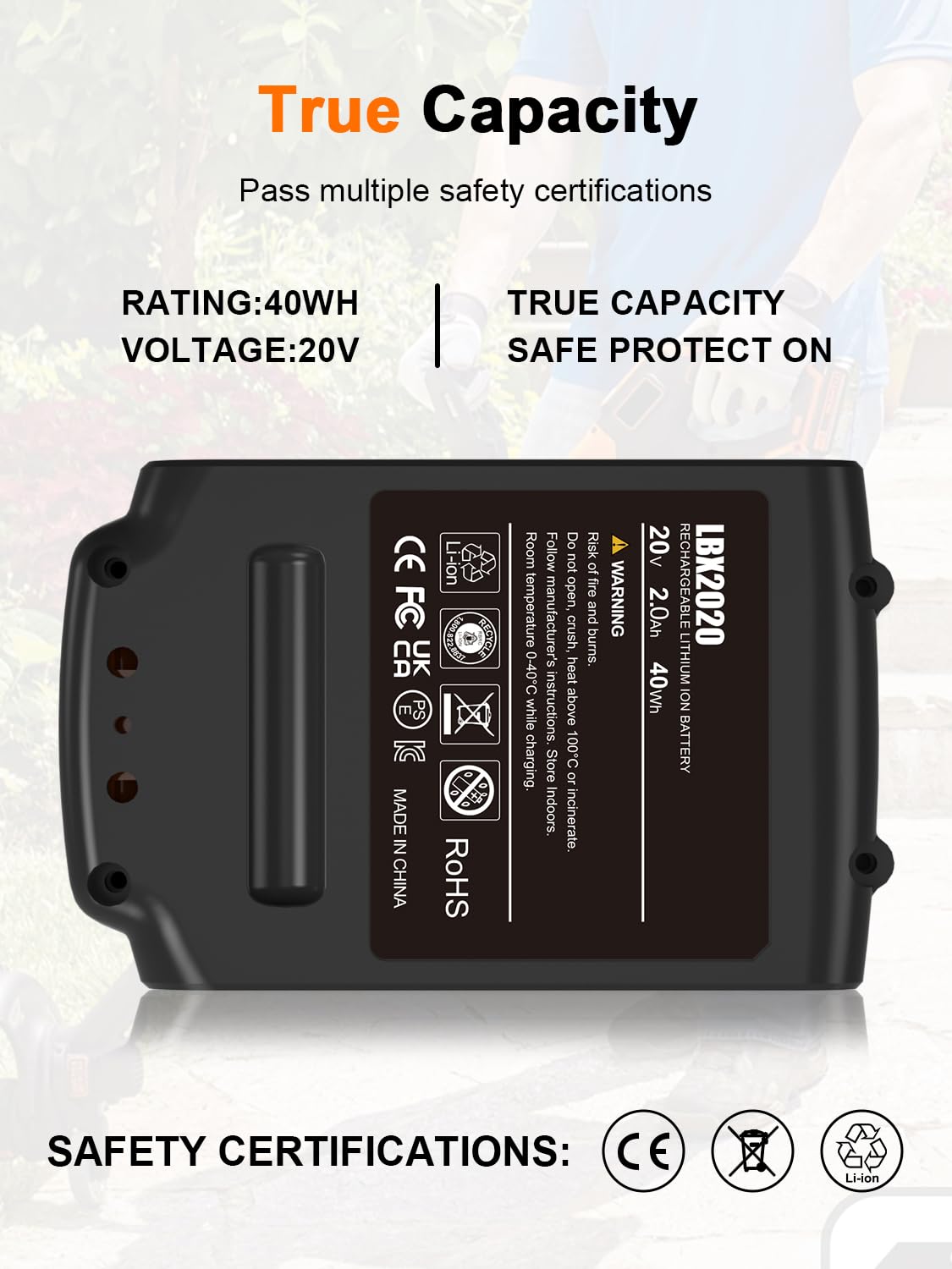 20 Volt MAX 2.0Ah Lithium ion Battery I503744