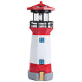Solar Powered Rotating LED Lighthouse J1674