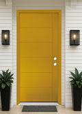 36" x 80" Fiberglass Left-Hand Inswing Entry Door X293