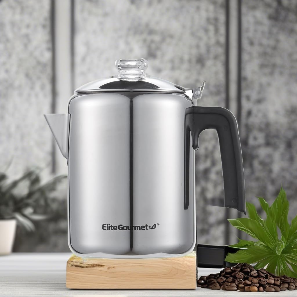 8-Cup Stovetop Coffee Percolator R2918