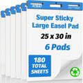 Self Stick Easel Pads 25 in x 30 in 30 Sheets 6 Pads I7680