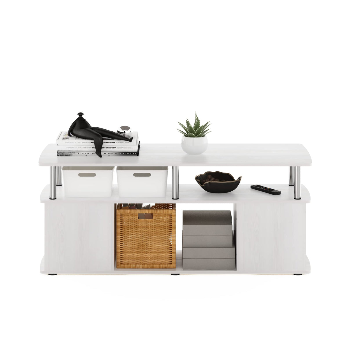 3-Tier TV Stand with Open Shelf up to 50 Inch F78864