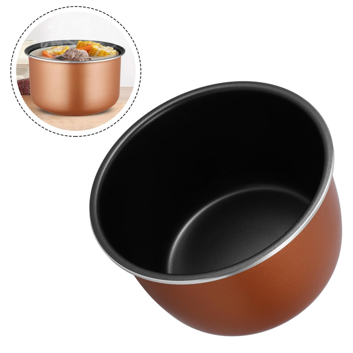 Nonstick Inner Pot for Pressure Cooker D55300