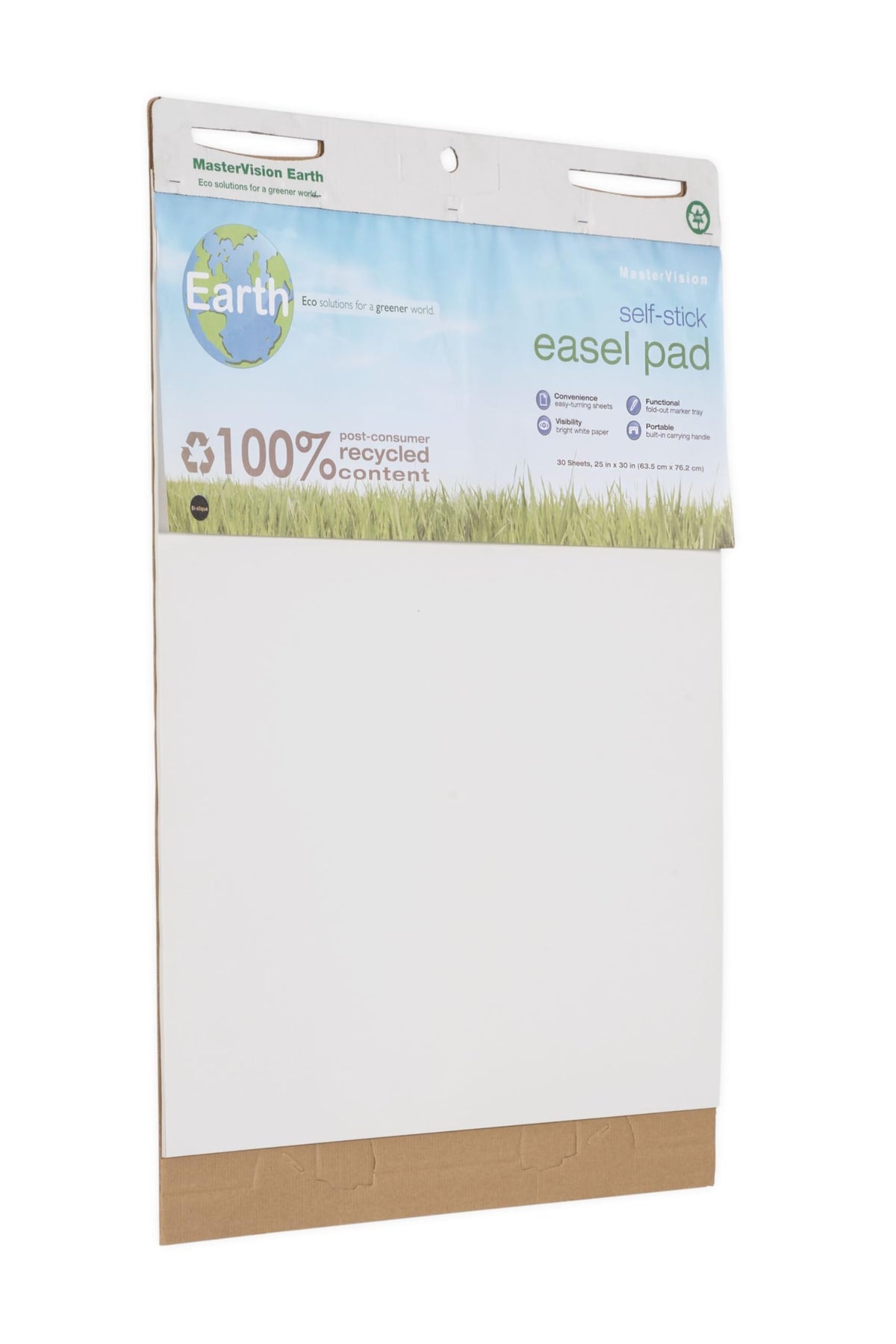 Self-Stick Easel Pad 30" x 25" 2 Pack White L4491