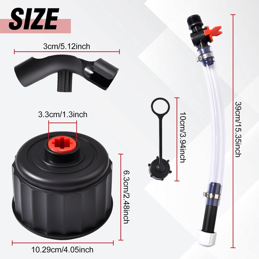 4Pcs Racing Fuel Filler Hose Kits L4596