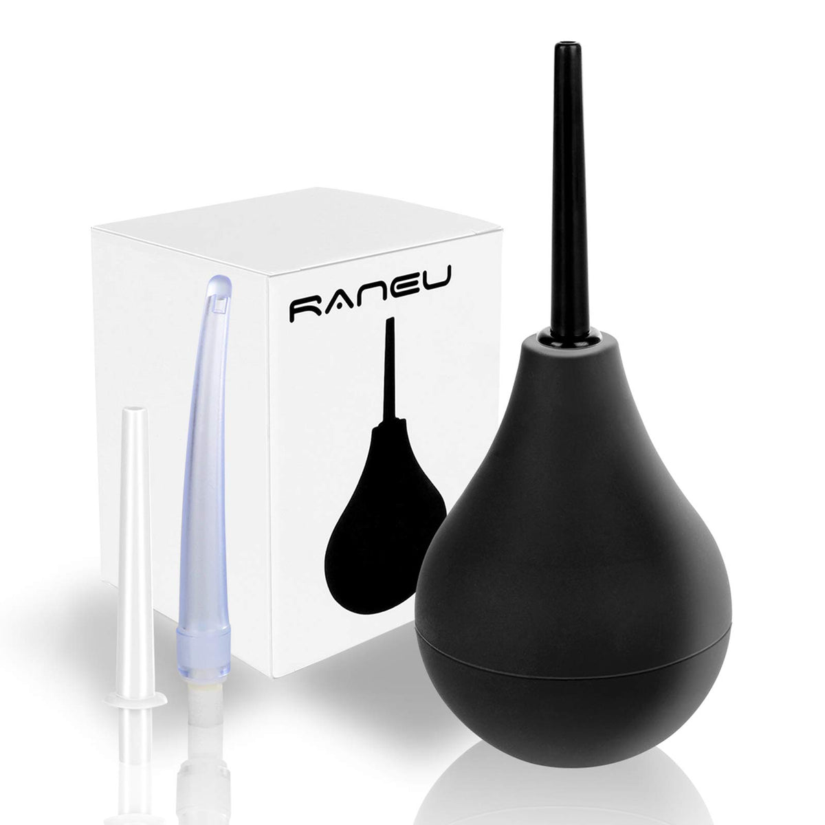 Enema Bulb Anal Douche Kit with 3 Nozzles 4 Piece Set I844