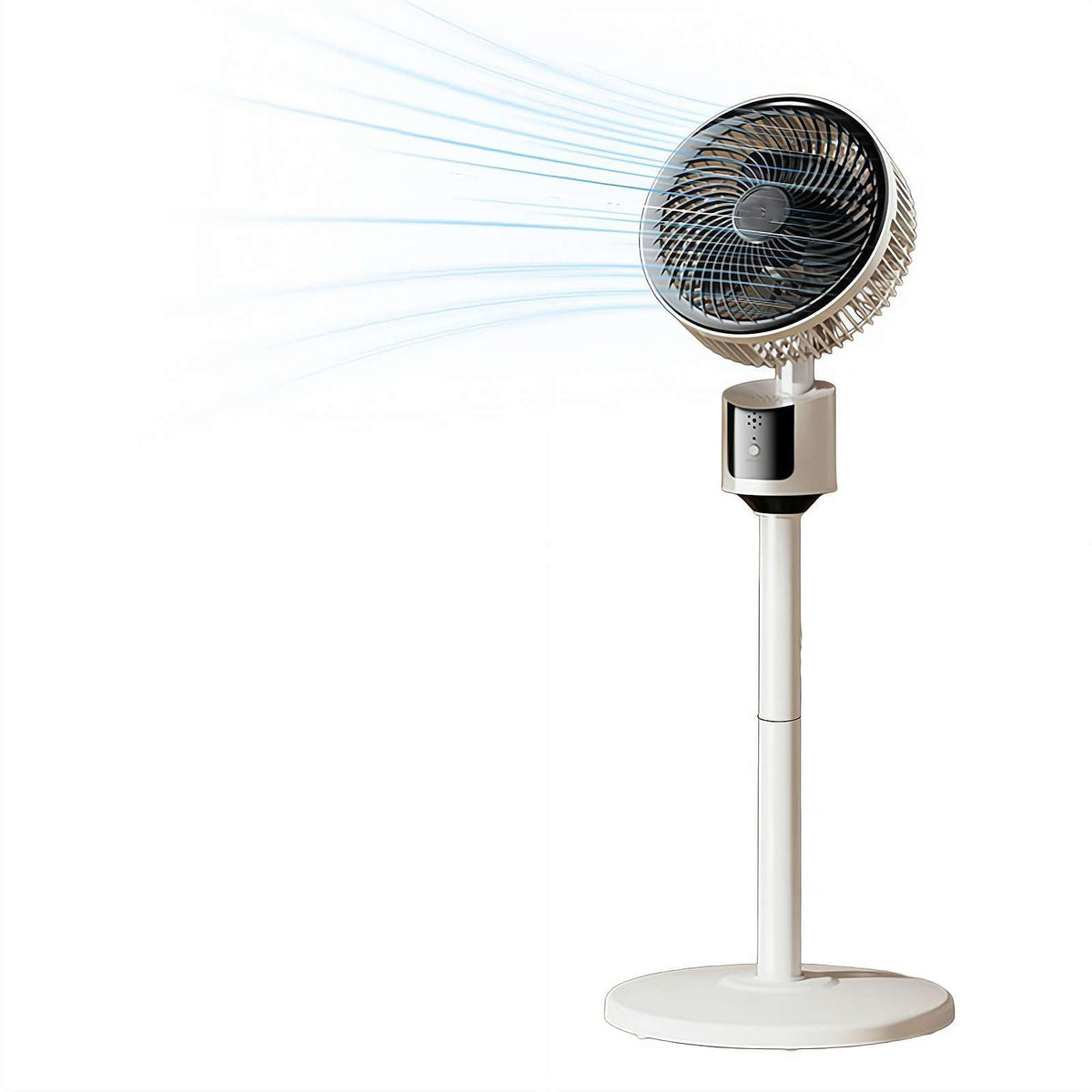 Standing Fan with Remote, 90° Oscillating, 3 Speeds, Adjustable Height M88545