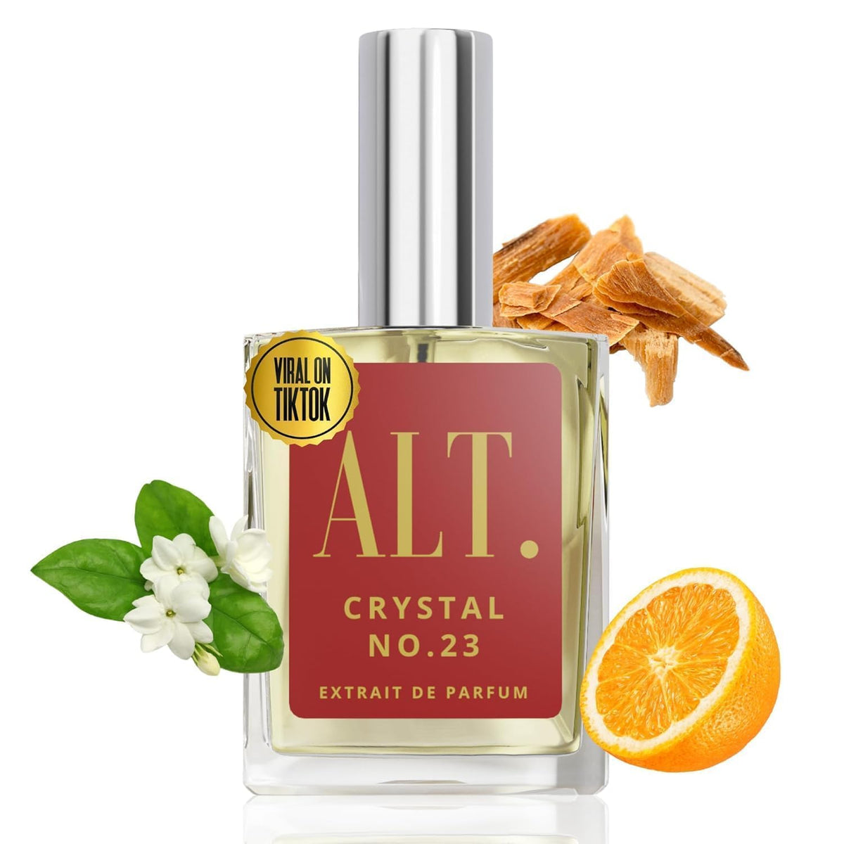 Unisex Extrait de Parfum with Jasmine Amberwood & Cedar Notes 60ml I34350