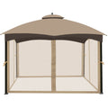 Beige 10 x 12 FT Mosquito Netting V82704