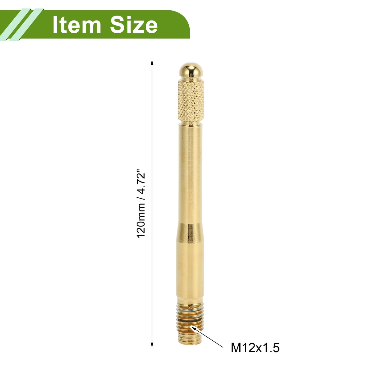 M12x1.5 120mm Stainless Steel Wheel Alignment Pin Z645
