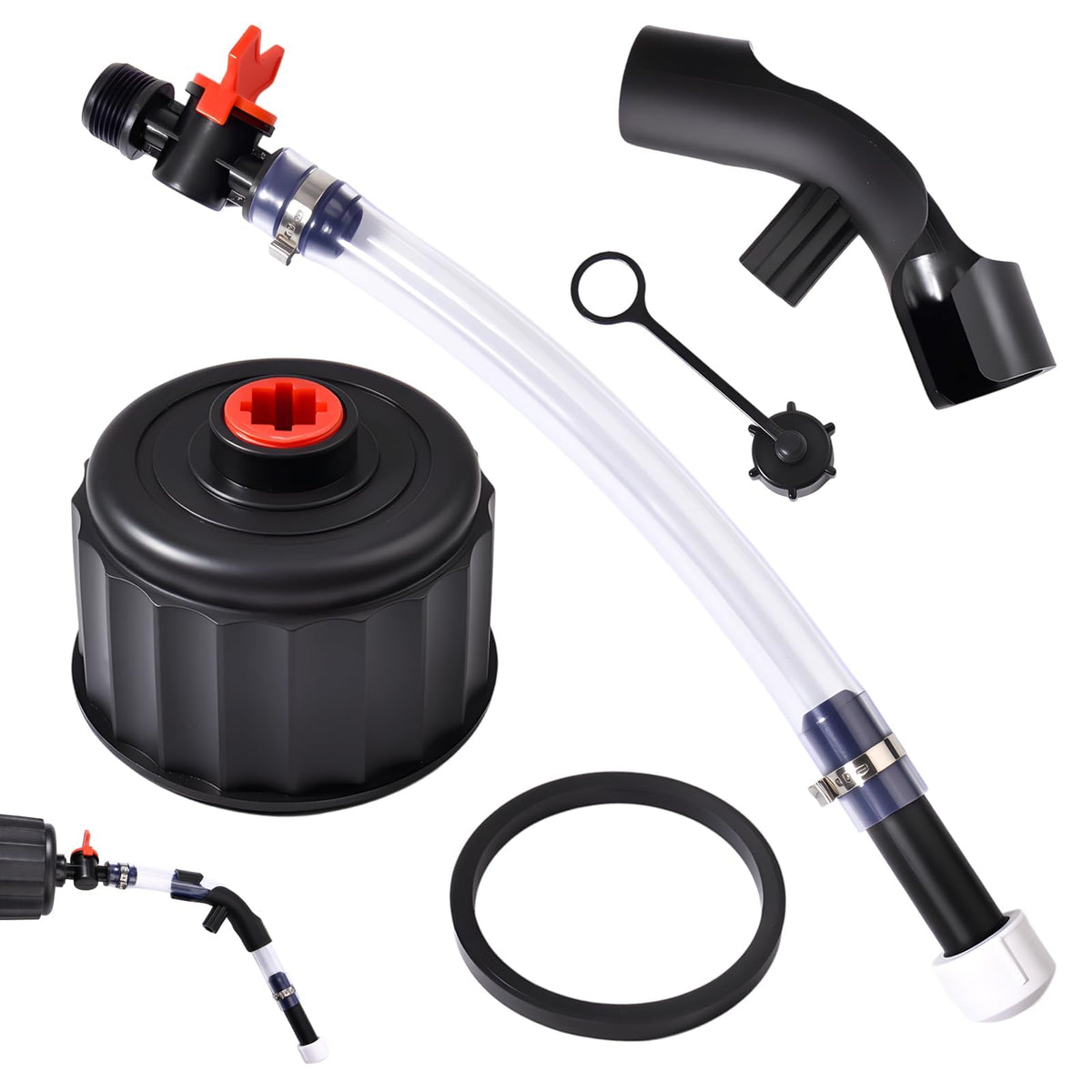 4Pcs Racing Fuel Filler Hose Kits L4596