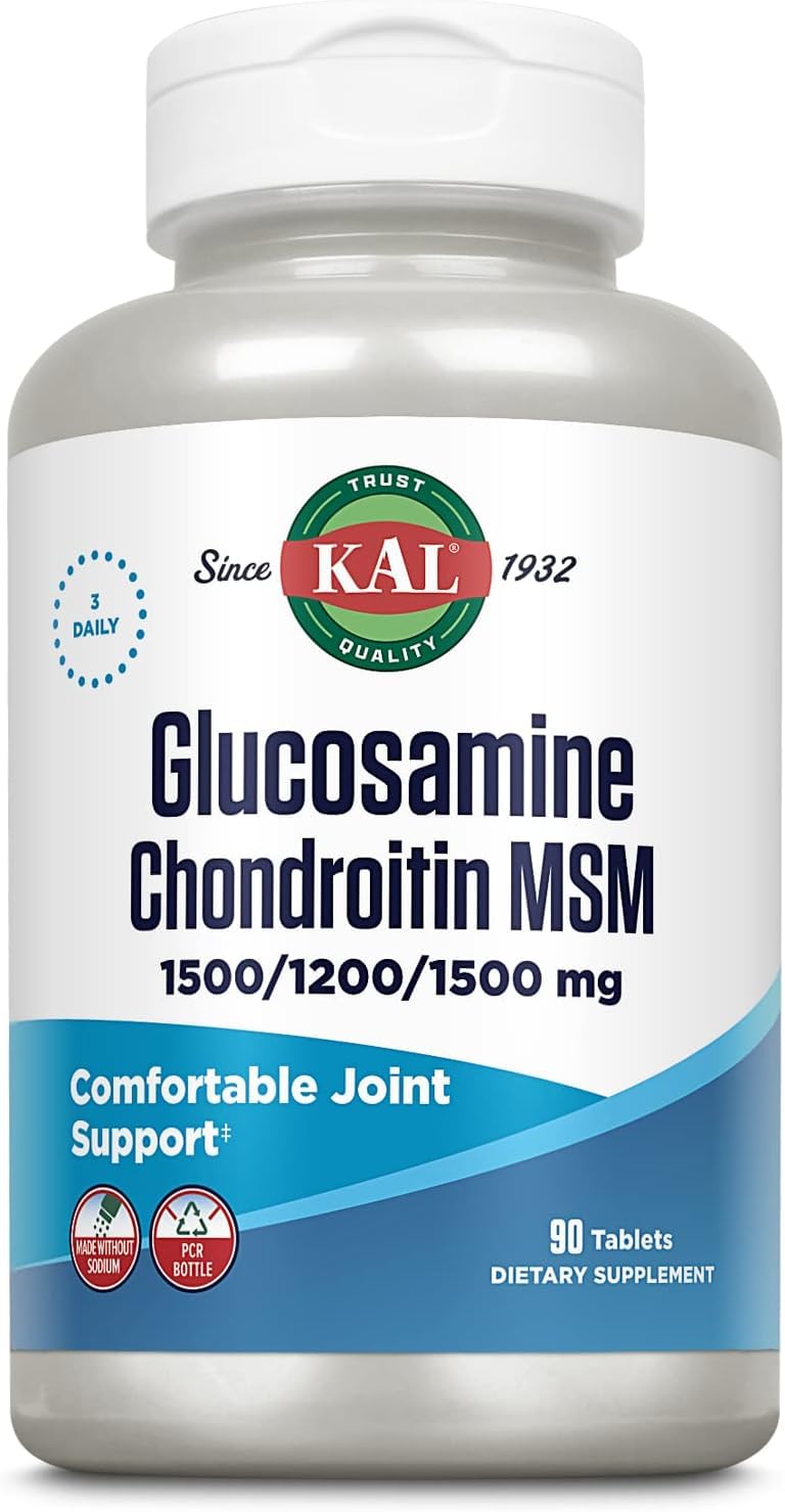 Glucosamine Chondroitin MSM Joint Support Supplement 90 Tablets F32035
