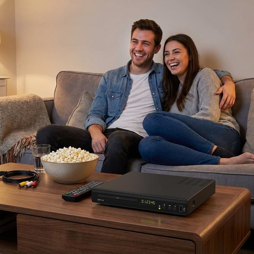 Blu Ray DVD Player 1080P Disc System with HDMI AV Cable W6923