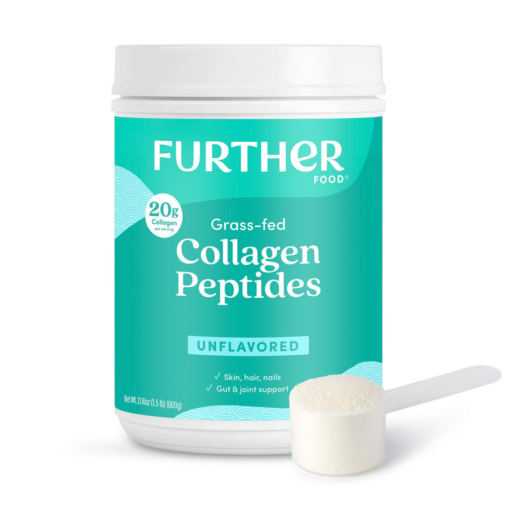 Unflavored Grass-Fed Collagen Peptides Powder 21.16 Oz R4894
