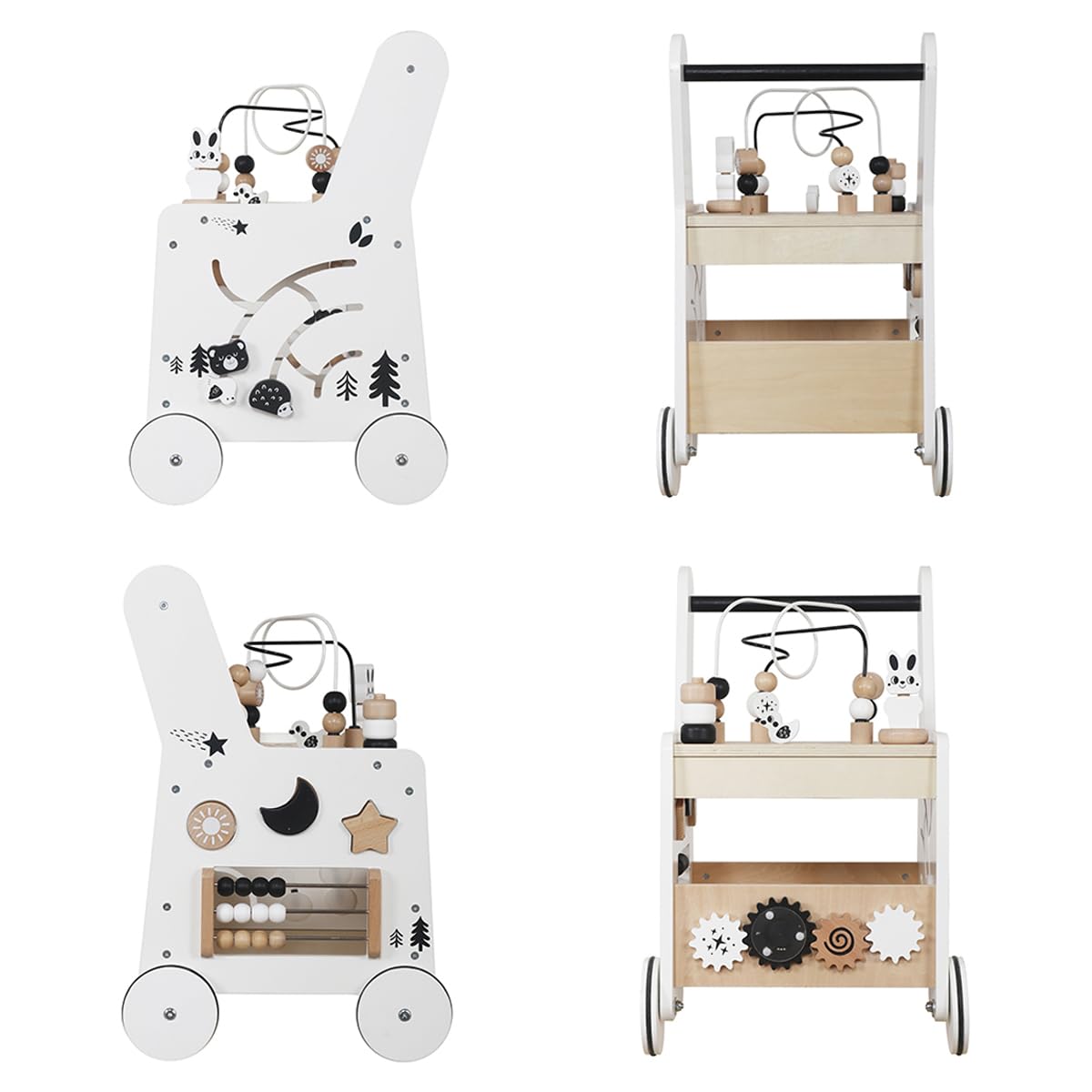 Wooden Baby Walker Activity Cubes T21102