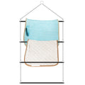 Black 24.02 x 44.88 Inch Blanket Rack U37626