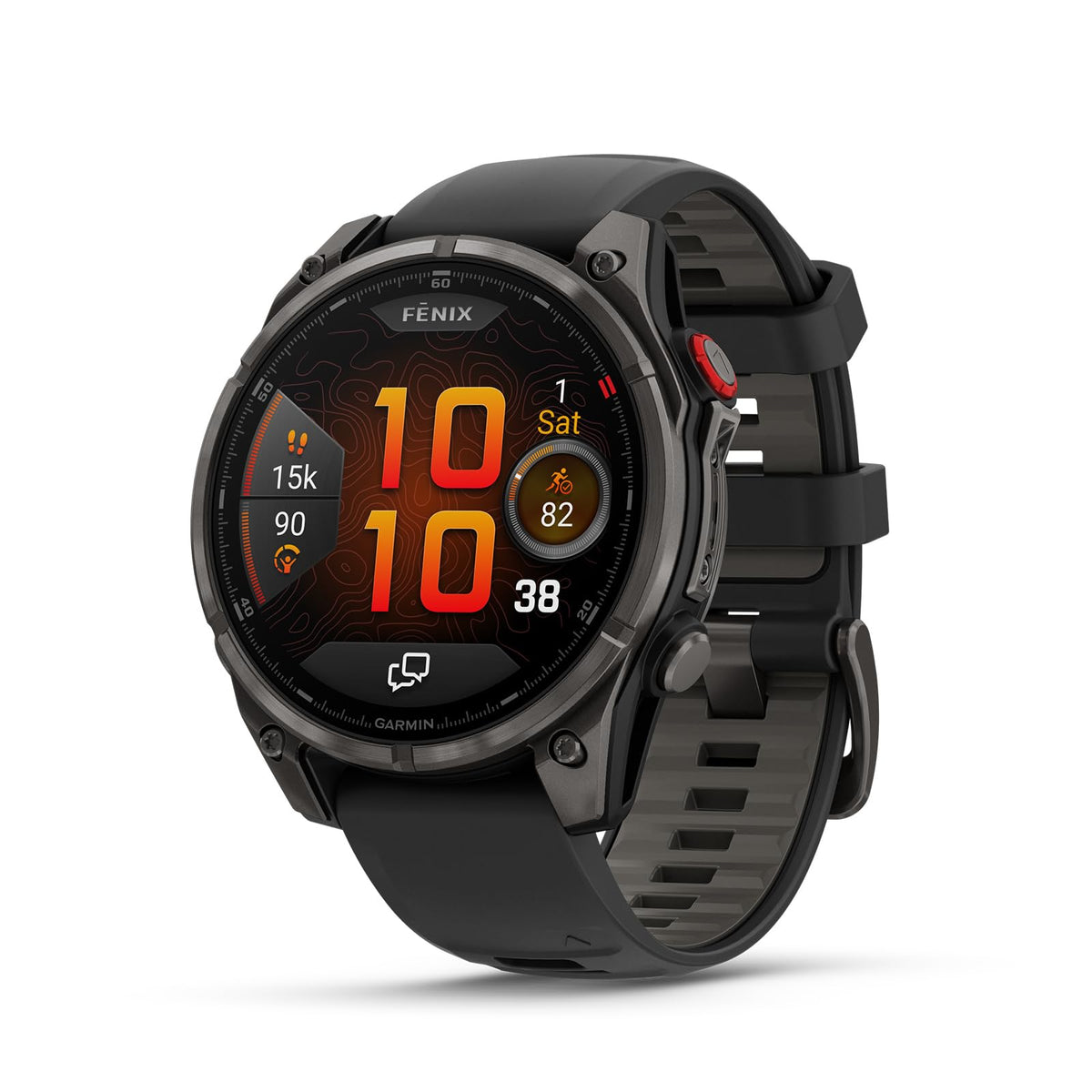 51mm Sapphire DLC Titanium Black Pebble Gray Smartwatch Y2154
