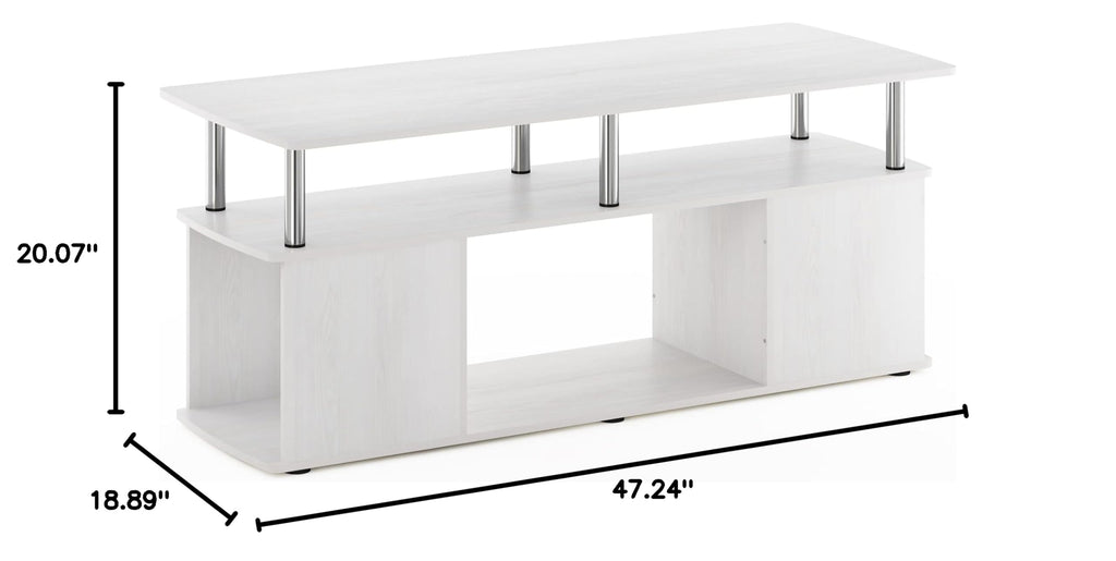 3-Tier TV Stand with Open Shelf up to 50 Inch F78864