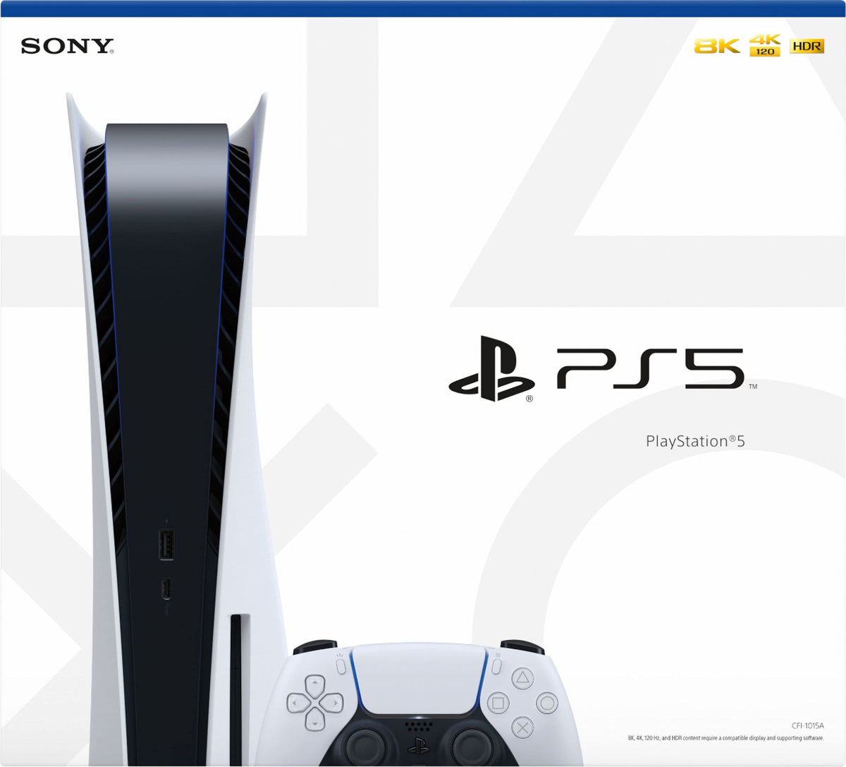 Disc Version Console - 4K-TV Gaming, 16GB GDDR6 RAM, 8K Output, WiFi 6, 825GB SSD M732