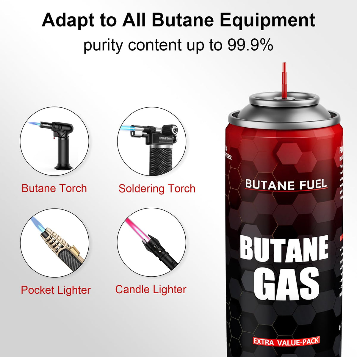 115 ML Butane Fuel Refill 3 Pack Z8247