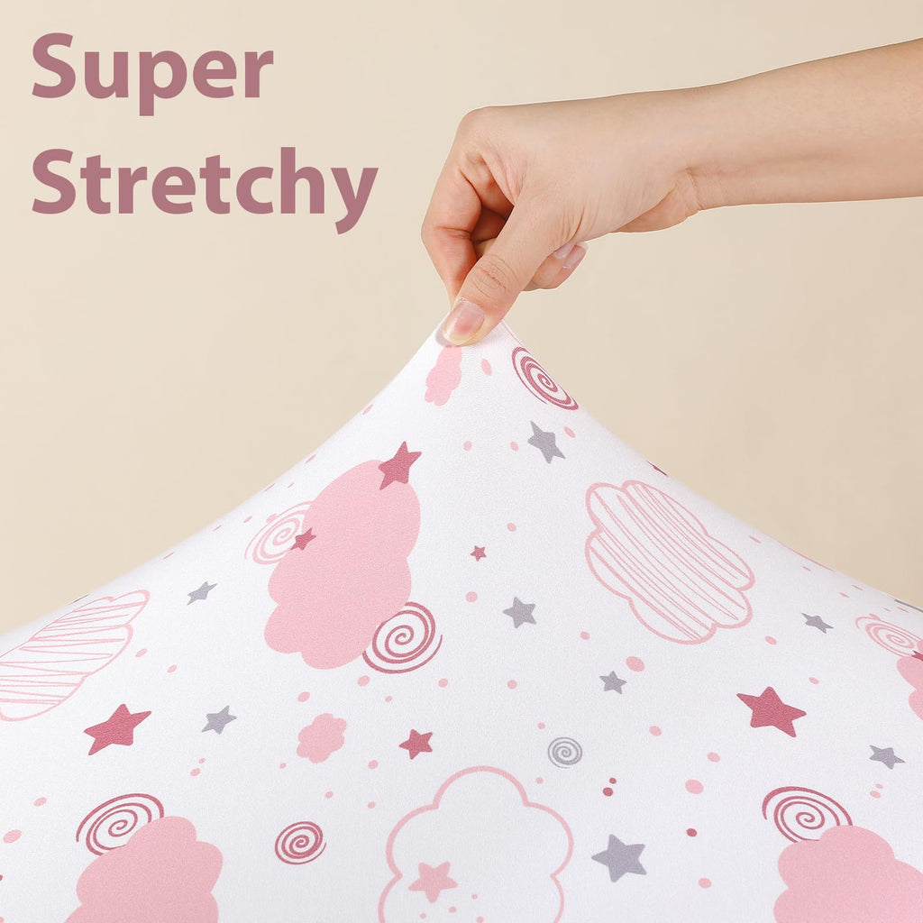 3 Pack Fitted Crib Sheets 52”x28” V3997
