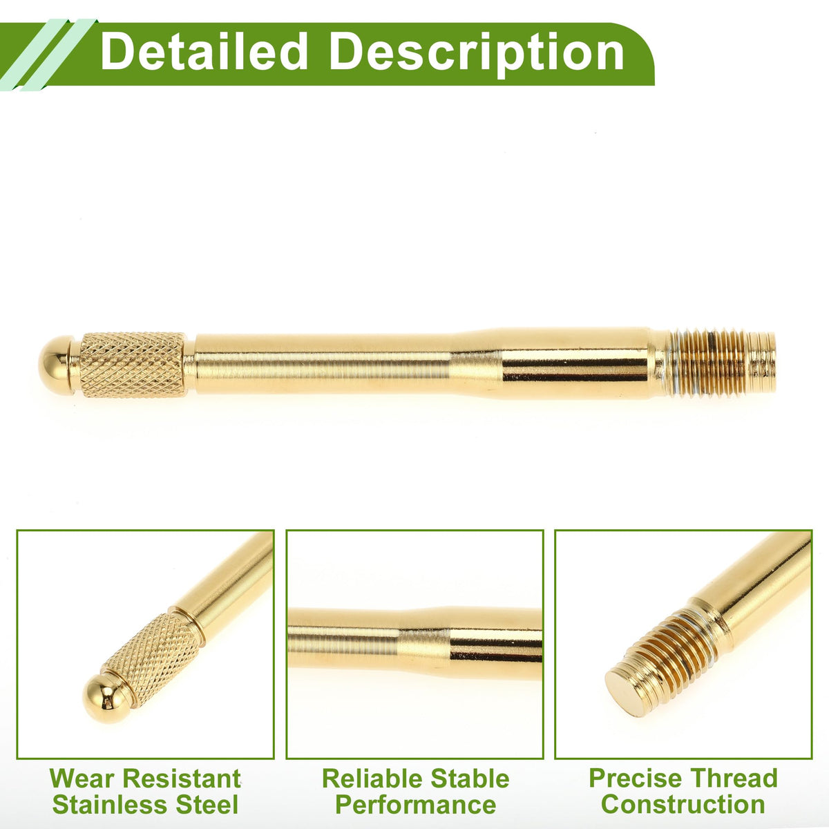 M12x1.5 120mm Stainless Steel Wheel Alignment Pin Z645
