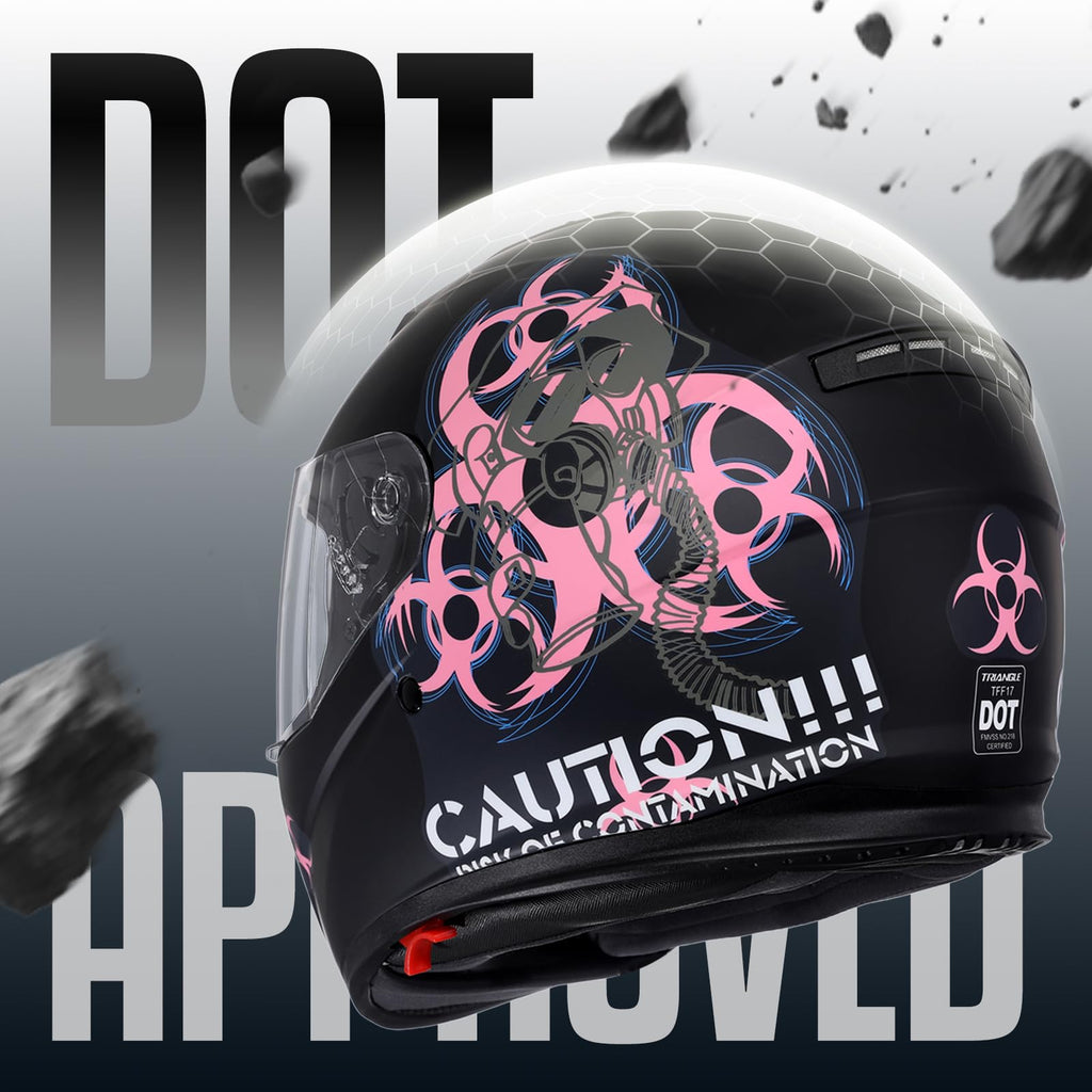 Full Face Dual Visor Motorcycle Helmet H747