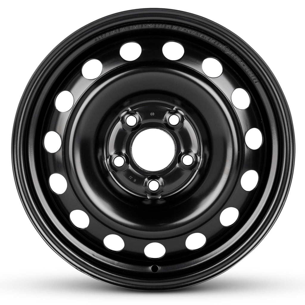 16 Inch Painted Black Car Wheel R139