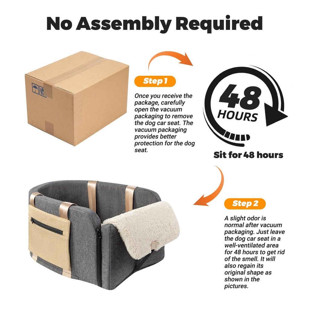Center Console Dog Car Seat to 18lbs P585624