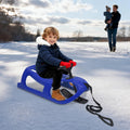 Cold-Resistant Plastic Snow Sled with Pull Rope I2958