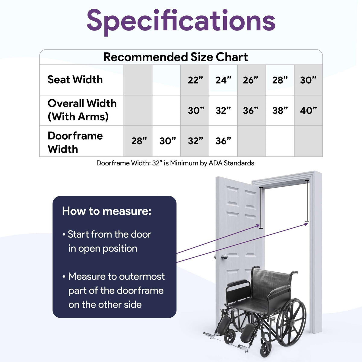 Heavy Duty Bariatric Wheelchair 500lb 26” Seat Width S575