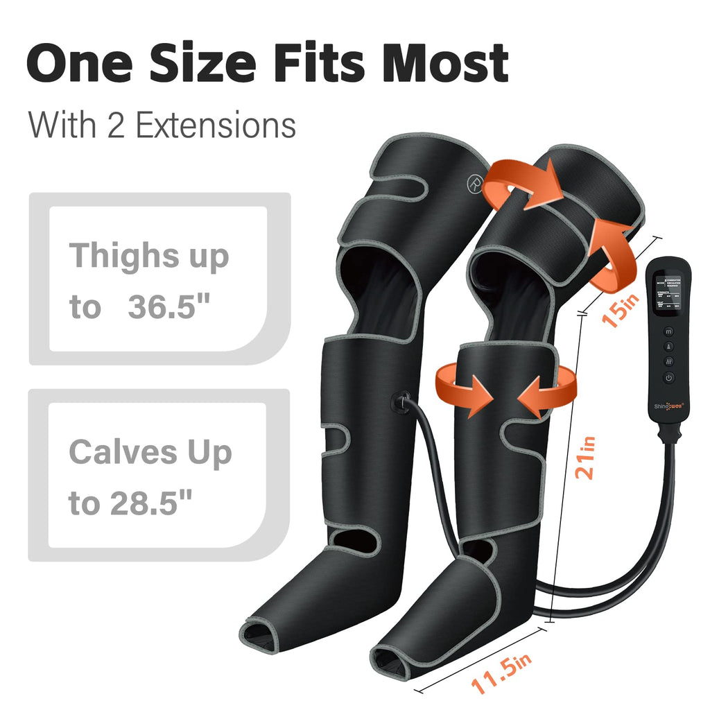 Leg Massager with Heat and Compression N926886