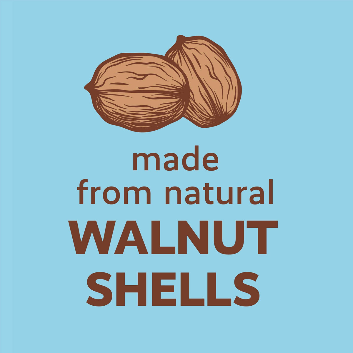 Unscented Walnut Shell Cat Litter 40 Lbs V948477