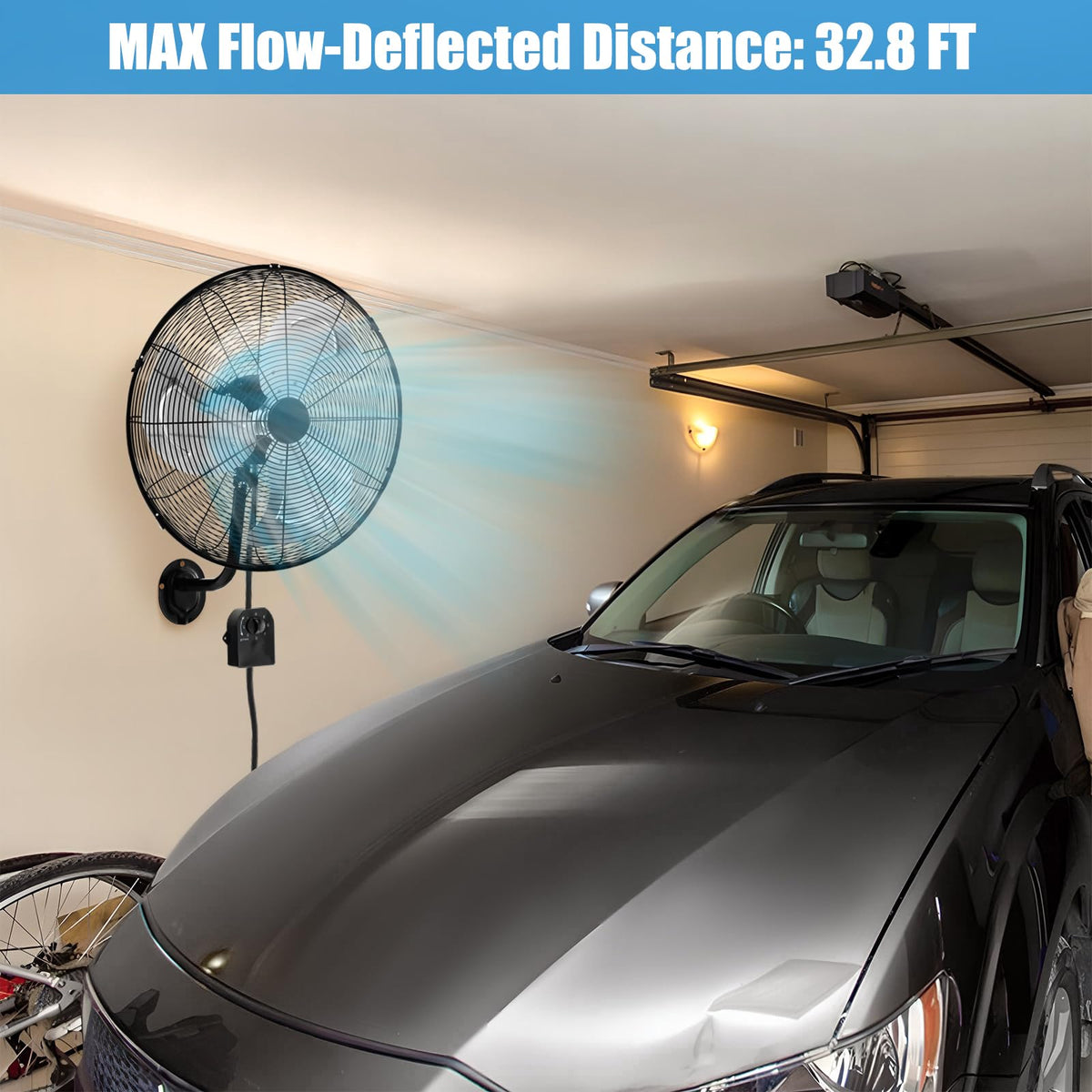 20 Inch Oscillating Wall Fan Z38450