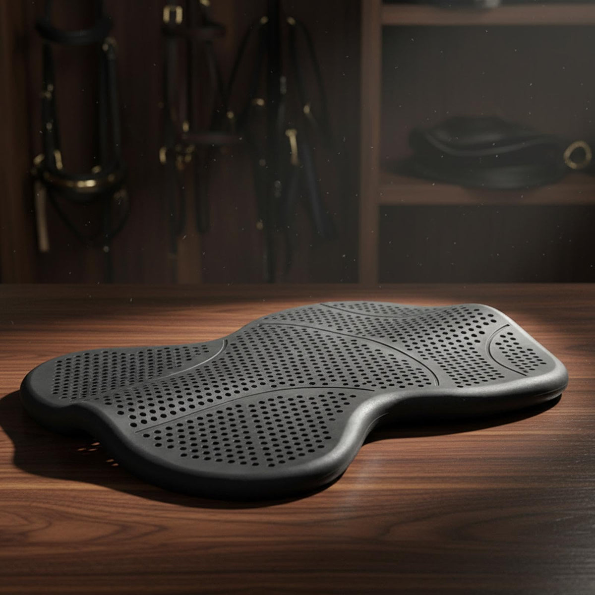 Silicone Gel Non Slip Washable Saddle Pad C7084