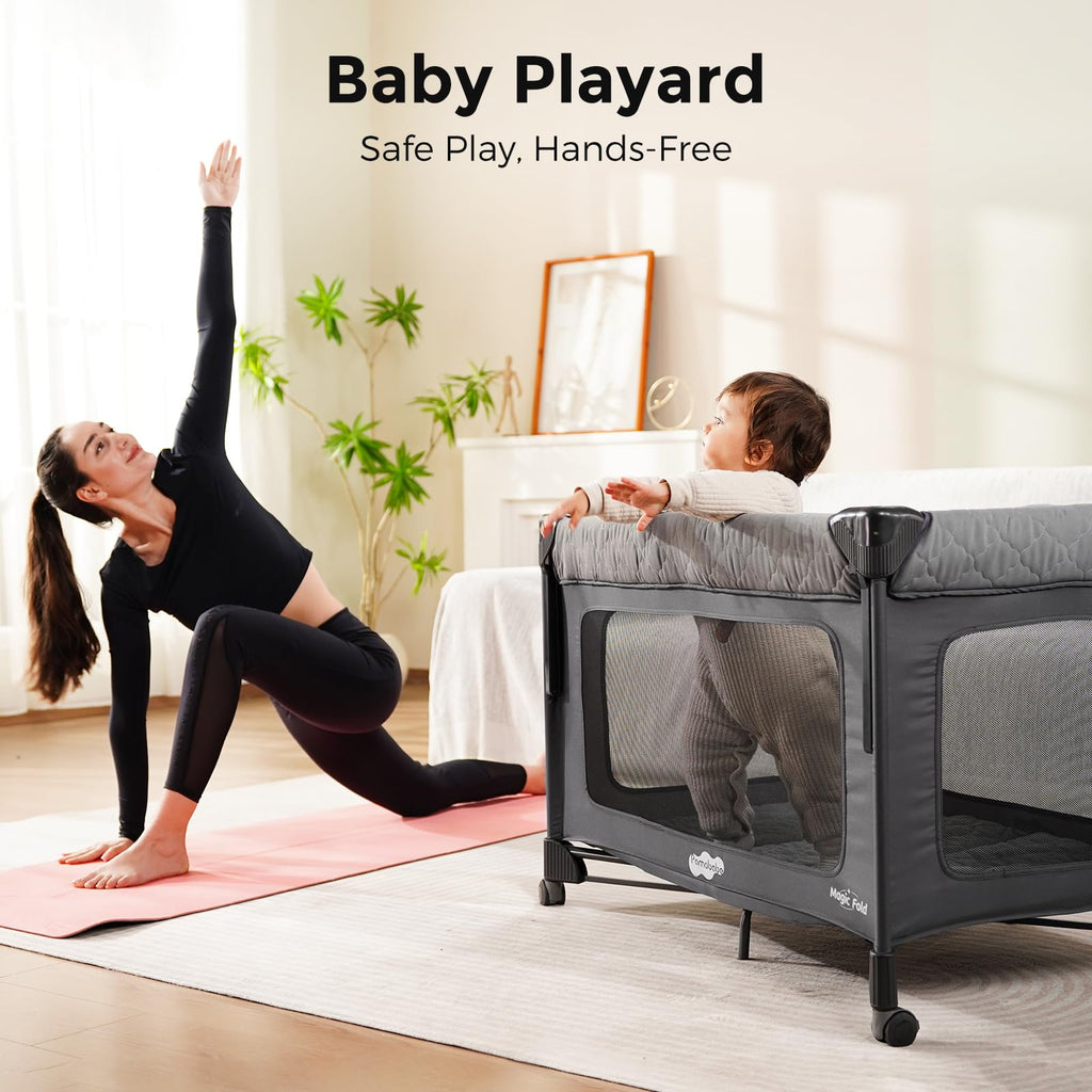 7 in 1 Pack and Play with Bassinet T6841