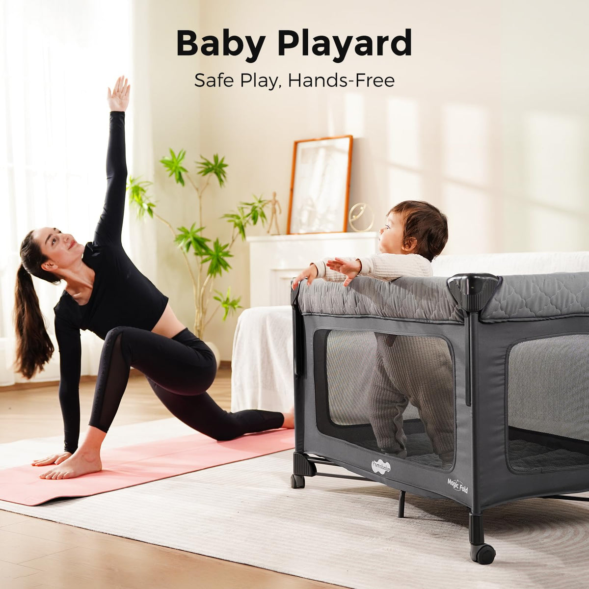 7 in 1 Pack and Play with Bassinet T6841